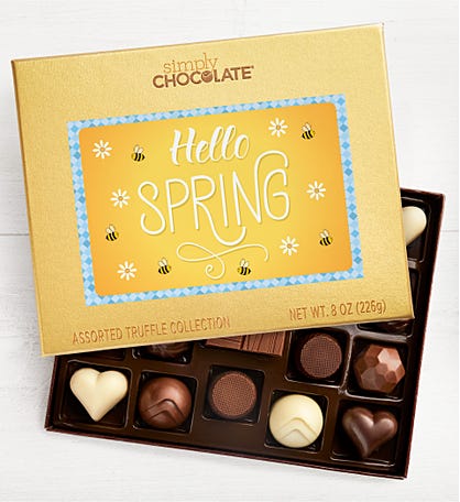 Simply Chocolate® Hello Spring Bee 17pc Chocolate Box